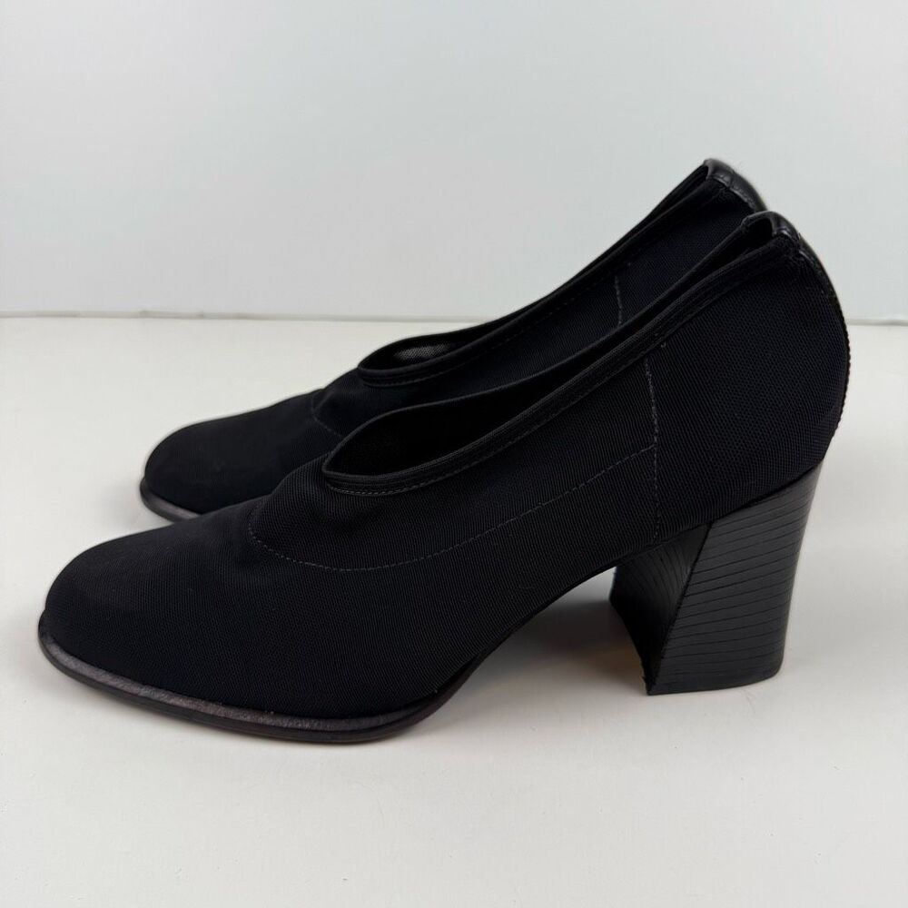 Vintage Nine West Mesh Sock Heels Size 7.5N